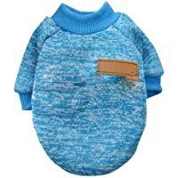 Los mejores  - Ndier Camisa de Perro Mascota de Invierno de Punto Caliente de la Capa del Animal doméstico del suéter de Lana de…